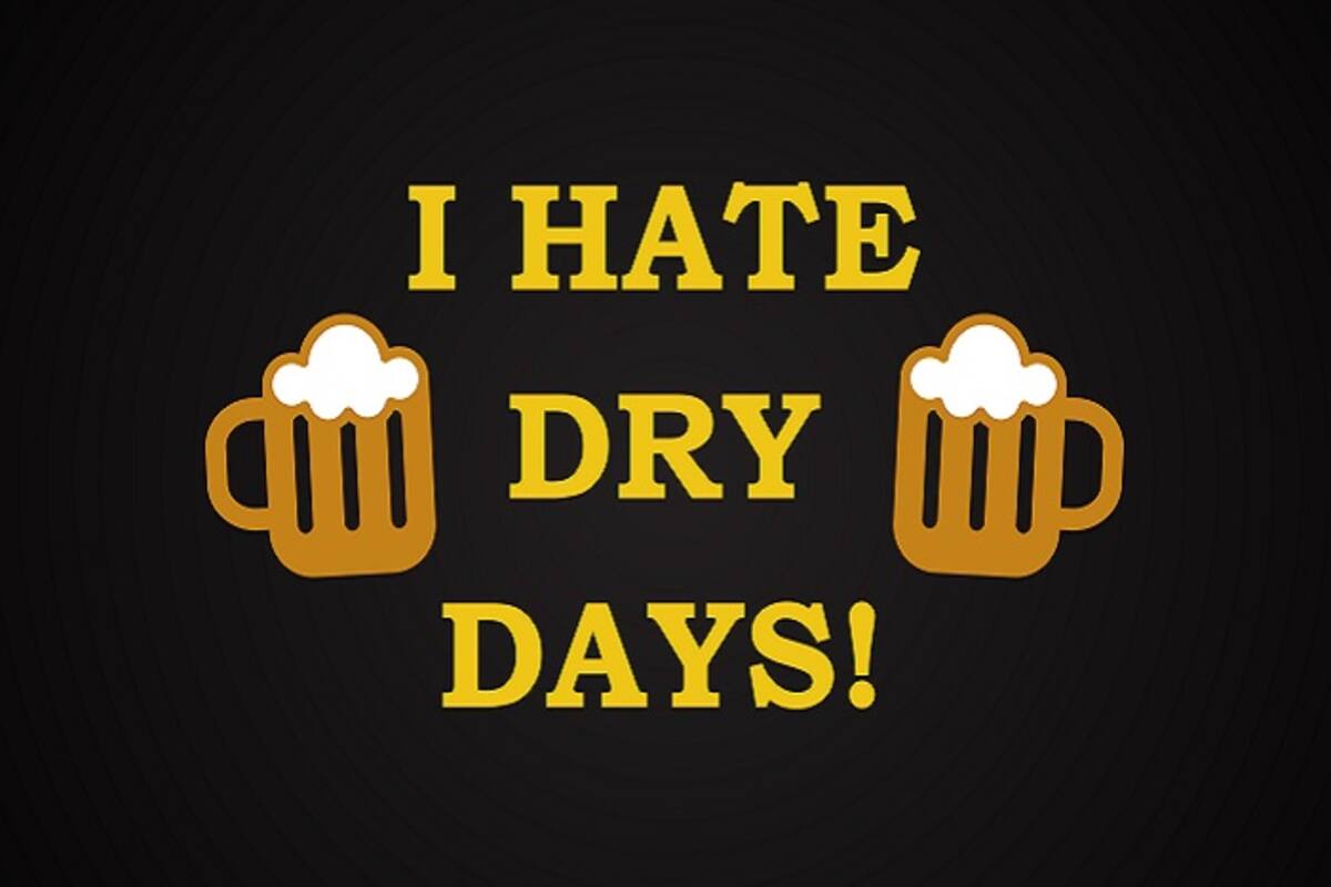 List Of Dry Days In April 2017 Note These Dry Days In April To Stock Up On Alcohol In Advance India Com Ananta chaturdashi day is a dry day in maharashtra, including mumbai, pune, nagpur etc. list of dry days in april 2017 note