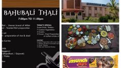 Baahubali 2 fever grips nation! Baahubali Thali, Chocolates, Crackers, Phone, Bahubali College of Engineering found!
