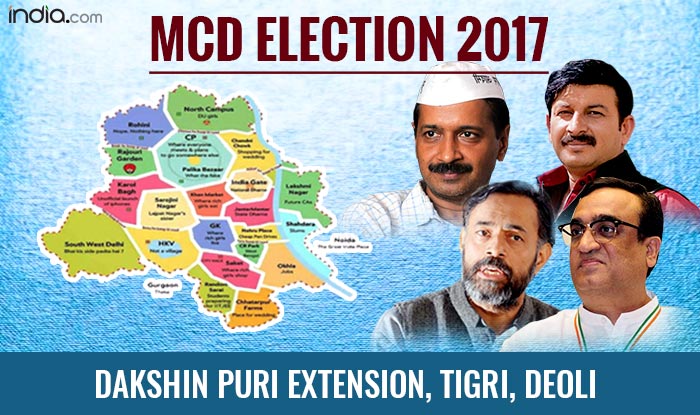 MCD Election Results 2017: AAP Wins Dakshin Puri, Tigri; BJP Bags Deoli ...