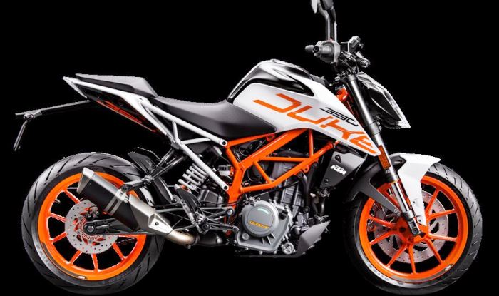 KTM Duke 390 2017 Limited Edition white colour option now