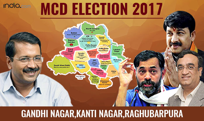 MCD Elections 2017: Gandhi Nagar, Kanti Nagar and Raghubarpura ward election results; BJP sweeps polls | India.com