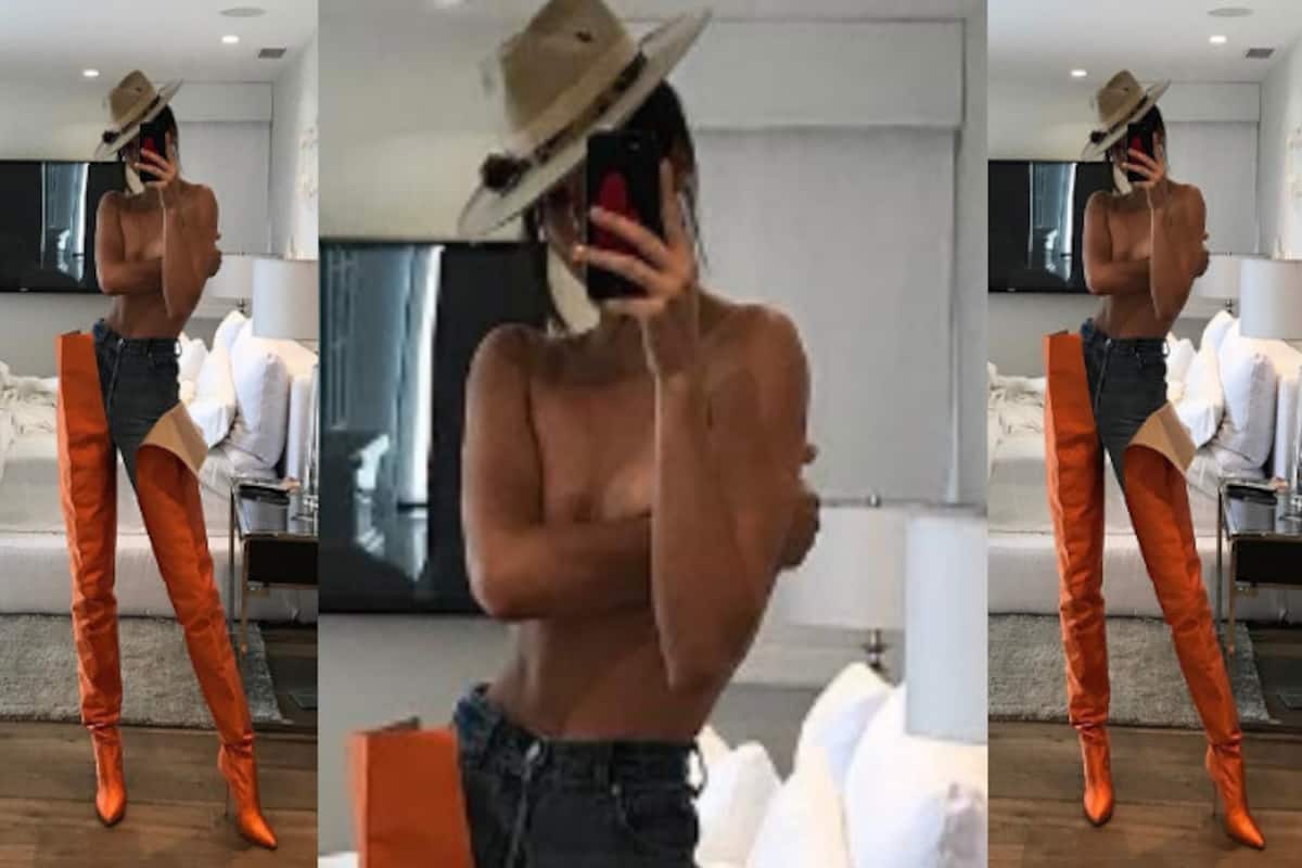 Leaked Kendall Jenner New Topless Erotic Shots