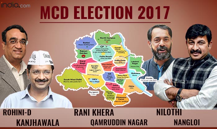 MCD Election Results 2017: BJP Wins Kanjhawala, Rani Khera, Nangloi ...