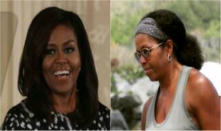 Picture of Michelle Obama sporting her natural hair goes viral!
