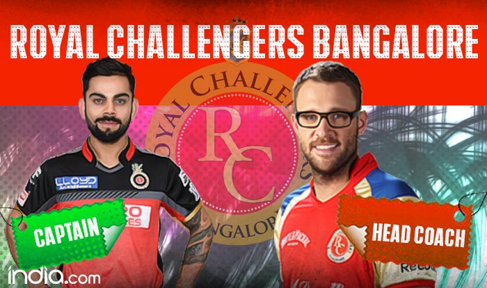 Royal Challengers bangalore 2017 team