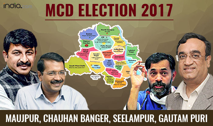 Mcd Election Results 2017: Bjp Wins Gautam Puri, Aap Gains Chauhan 