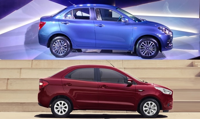 Maruti Suzuki Dzire VS Ford Aspire 