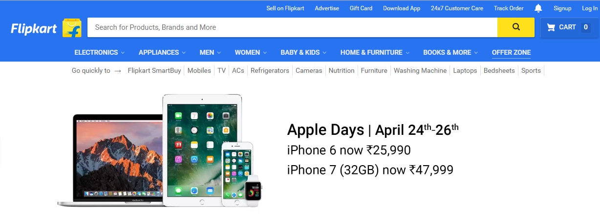 Flipkart Apple Days sale