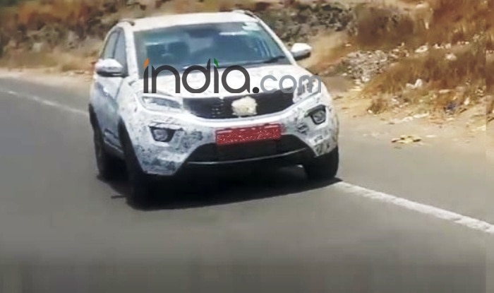 Upfront, Tata Nexon gets Projector headlamps & LED DRLs