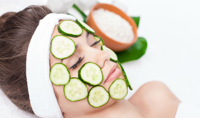 Cucumber mask