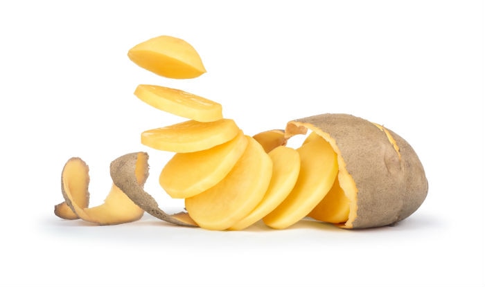 Use raw sliced potatoes on your cheeks