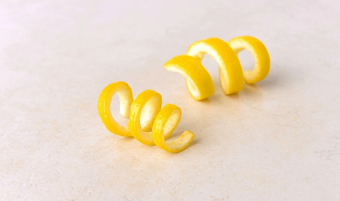 Use citrus peels of orange or lemon