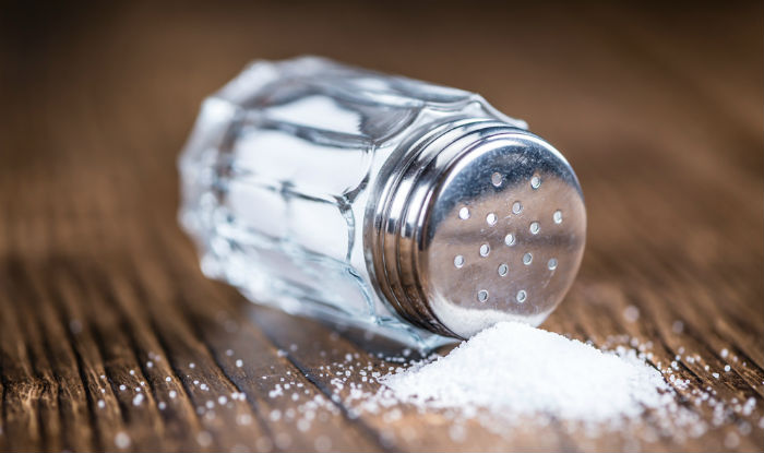 Sprinkle a little salt in your shoes