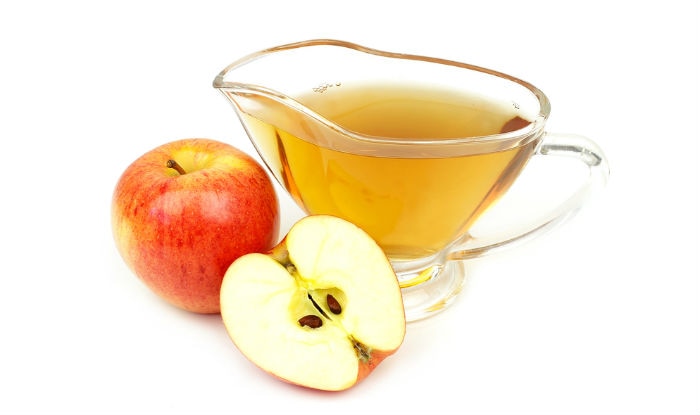 Apple cider vinegar can be used as a natural toner