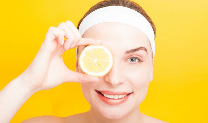 Lemon juice gives you a brighter and clean skin