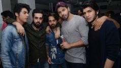 Shah Rukh Khan’s son Aryan attends a club opening as a celebrity guest but has no time to smile!