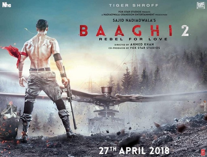 Baaghi 2 first look Tiger Shroff looks even more rebellious and tougher  this time around  Indiacom