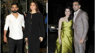 Anushka Sharma-Virat Kohli shine as a couple at Zaheer Khan-Sagarika Ghatge’s engagement party (see pictures) Anushka Sharma-Virat Kohli shine as a couple at Zaheer Khan-Sagarika Ghatge’s engagement party (see pictures)
