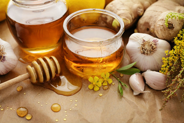 Garlic and honey