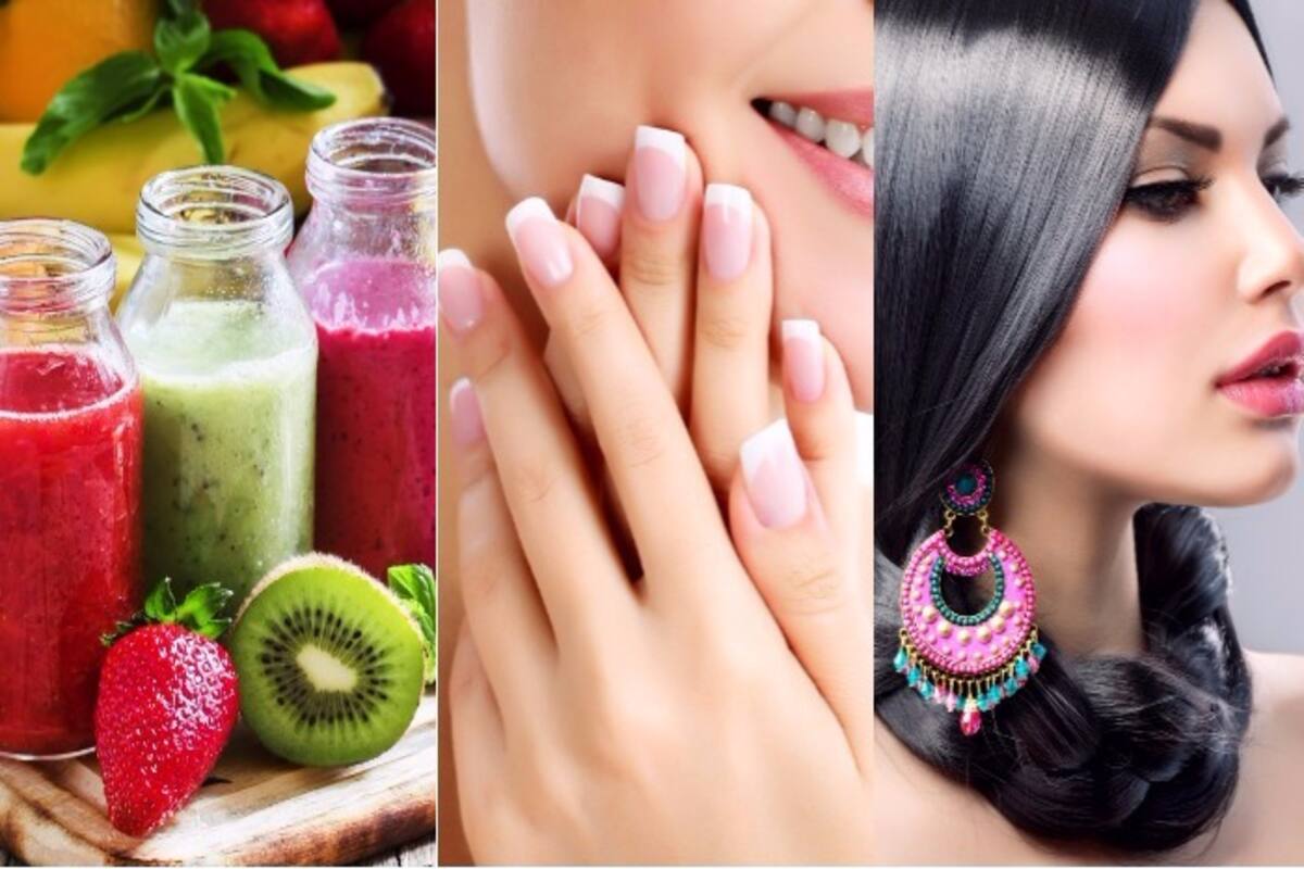 5 delicious drinks to treat hair loss and brittle nails 