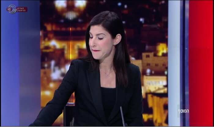 Israeli Anchor breaks down on air while reading news of channel ...