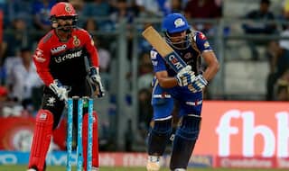 IPL 2018: Rohit Sharma, Evin Lewis Guide Mumbai to 46 Runs Victory Over Bangalore