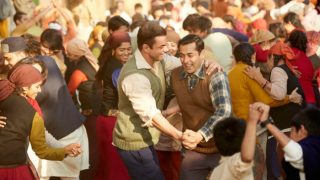 Salman Khan grooving to Tubelight song Naach Meri Jaan in this behind the scene video is a must watch! Salman Khan grooving to Tubelight song Naach Meri Jaan in this behind the scene video is a must watch!
