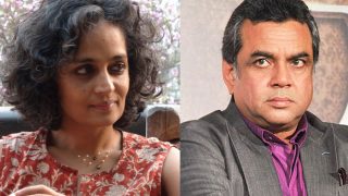 After Arundhati Roy’s pro Kashmir comments prove fake, Paresh Rawal deletes his tweet against her! After Arundhati Roy’s pro Kashmir comments prove fake, Paresh Rawal deletes his tweet against her!