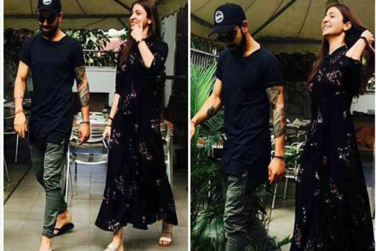 Anushka Sharma flaunts Rs 1 lakh shoulder bag like it's no big deal;  snapped on lunch date with hubby Virat Kohli [PICS]