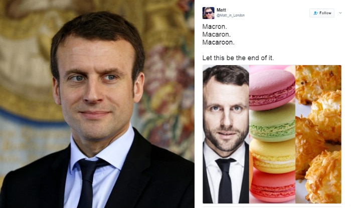 Emmanuel Macron or Macaron? French President elect is ...