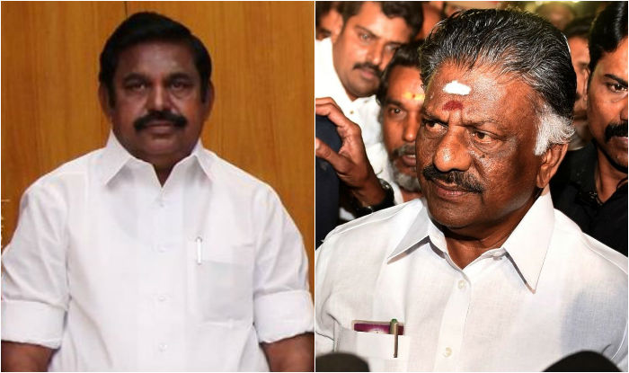 Chief Minister Edappadi Palaniswami - O Panneerselvam