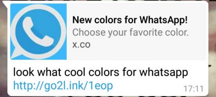 whatsapp new colours