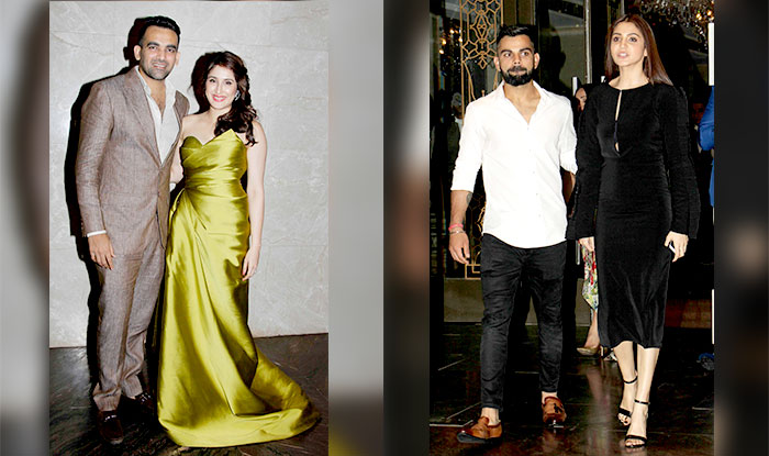 Zaheer Khan-Sagarika Ghatge engagement party pictures, Virat Kohli ...