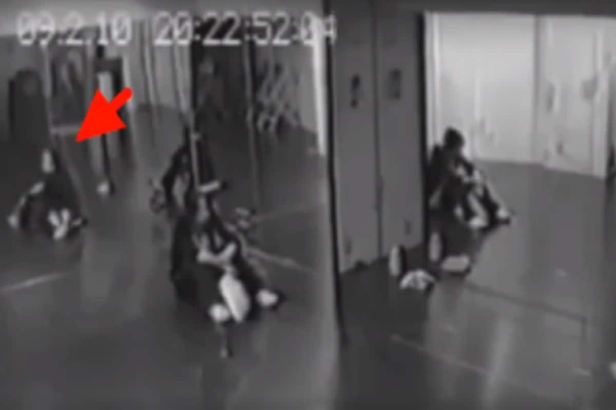 Ghost Caught On Cctv Video Footage In Freakish Paranormal Activity Haunted Dance Studio Real Or Fake India Com