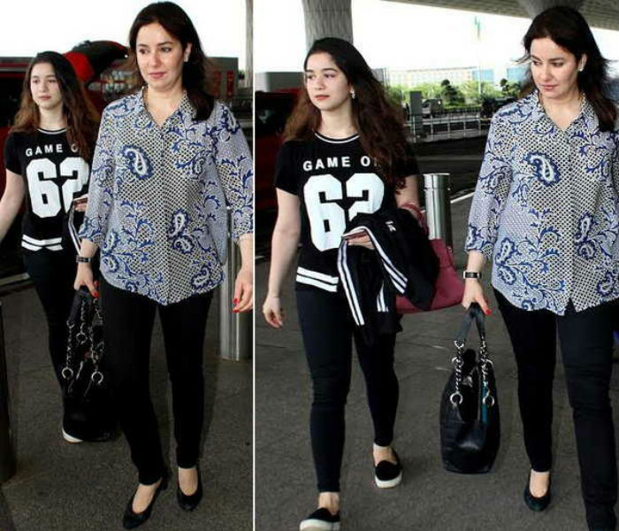 Sara Tendulkar airport look