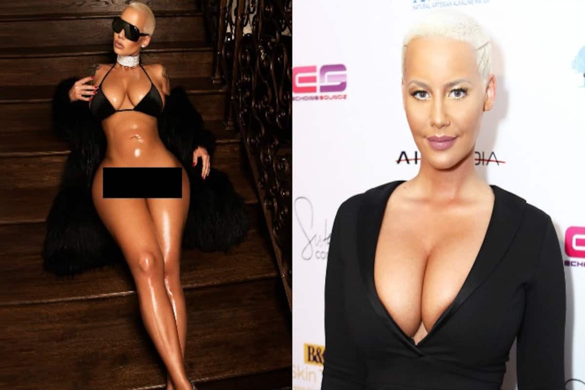 Naked images of amber rose