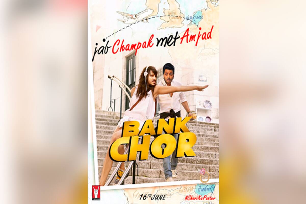 Riteish Deshmukh S Bank Chor Continue Stealing More Posters Of Films View Pics India Com Champak chandrakant chiplunkar, a simple marathi manoos played by riteish deshmukh bank chor (2017). riteish deshmukh s bank chor continue