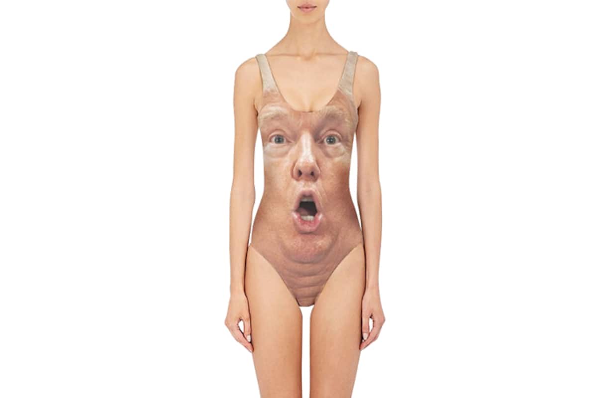 Donald Trump's shocked face swimsuit by Beloved Shirts is rocking the  internet!