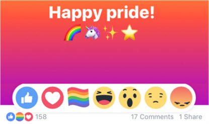 Lgbt Pride Month Celebrated By Facebook Google With Hidden Rainbow Reactions And Artworks Here Is How You Can Find It India Com
