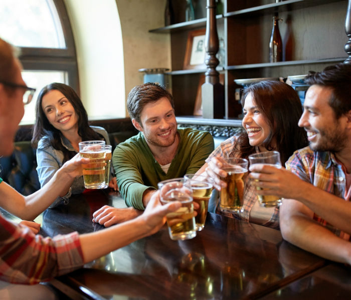 friends drinking