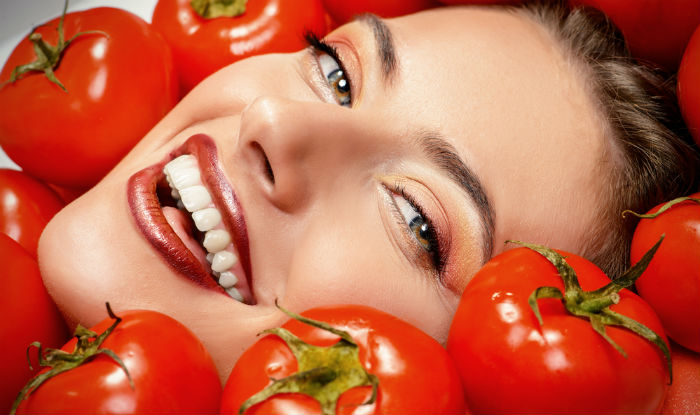 tomato face mask