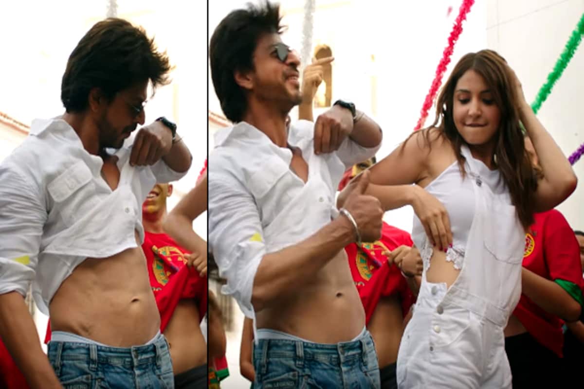 Anushka Sharma Hot Sexy And Sex - Jab Harry Met Sejal Radha Song: Forget Shah Rukh Khan-Anushka Sharma's  chemistry, we just cannot let our eyes off his sexy abs | India.com