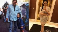 trishala dutt shared emotional message on instagram | संजय दत्त की बेटी हुई इमोशनल, सोशल मीडिया पर शेयर की कई साल पुरानी तस्वीर