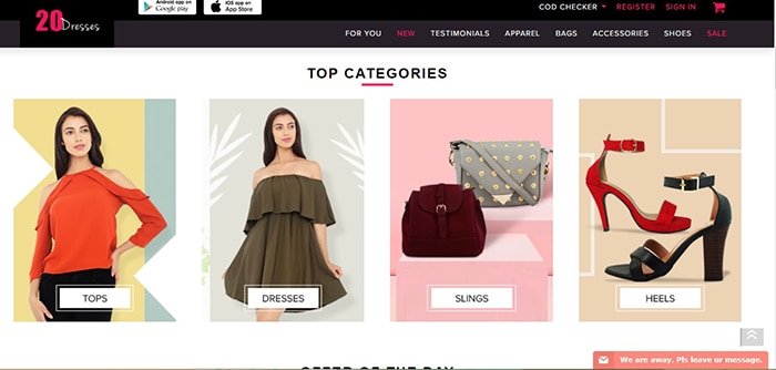 Top indian shop fashion websites