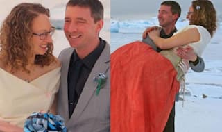 A Couple got Married in Sub-Zero Temperatures in the British Antarctic Territory are Giving us Love Goals!