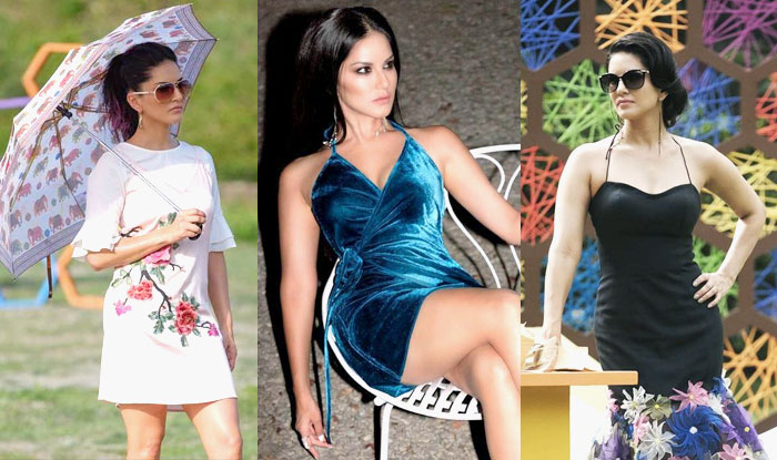 sunny leone dresses