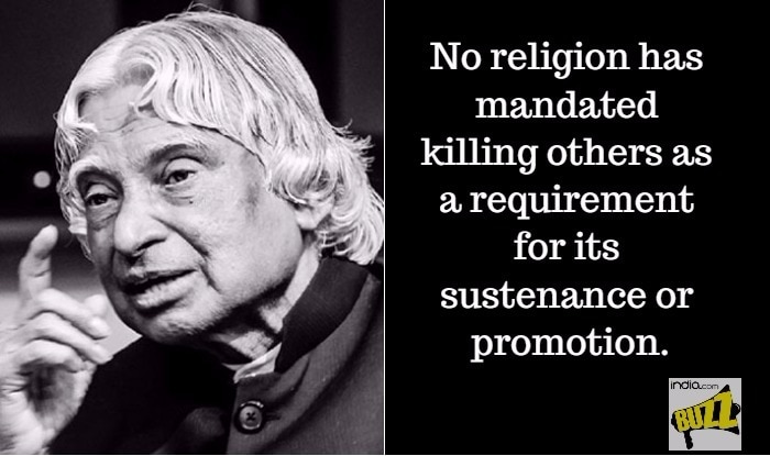 Dr APJ Abdul Kalam’s 2nd Death Anniversary: Wise Quotes by People’s ...