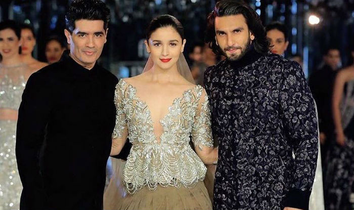 Alia Bhatt And Ranveer Singh Sizzle On The Ramp For Manish Malhotra At The India Couture Week 