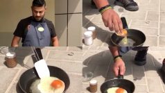 Dubai man Cooks Omlette on Pavement! Video Showing Effects of High Temperature Goes Viral