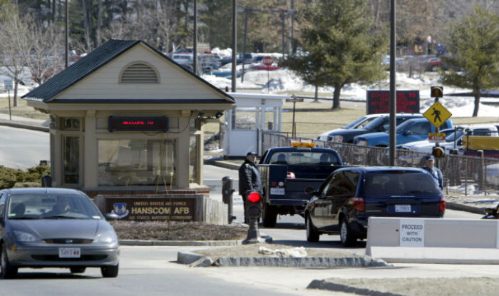 hanscom air force base in massachusetts